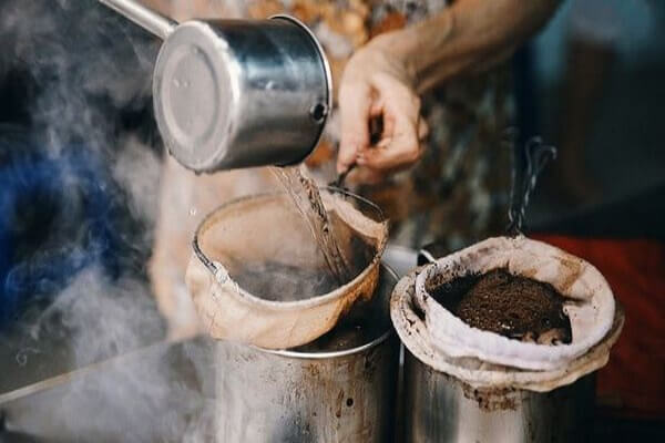 Cách pha cà phê vợt.